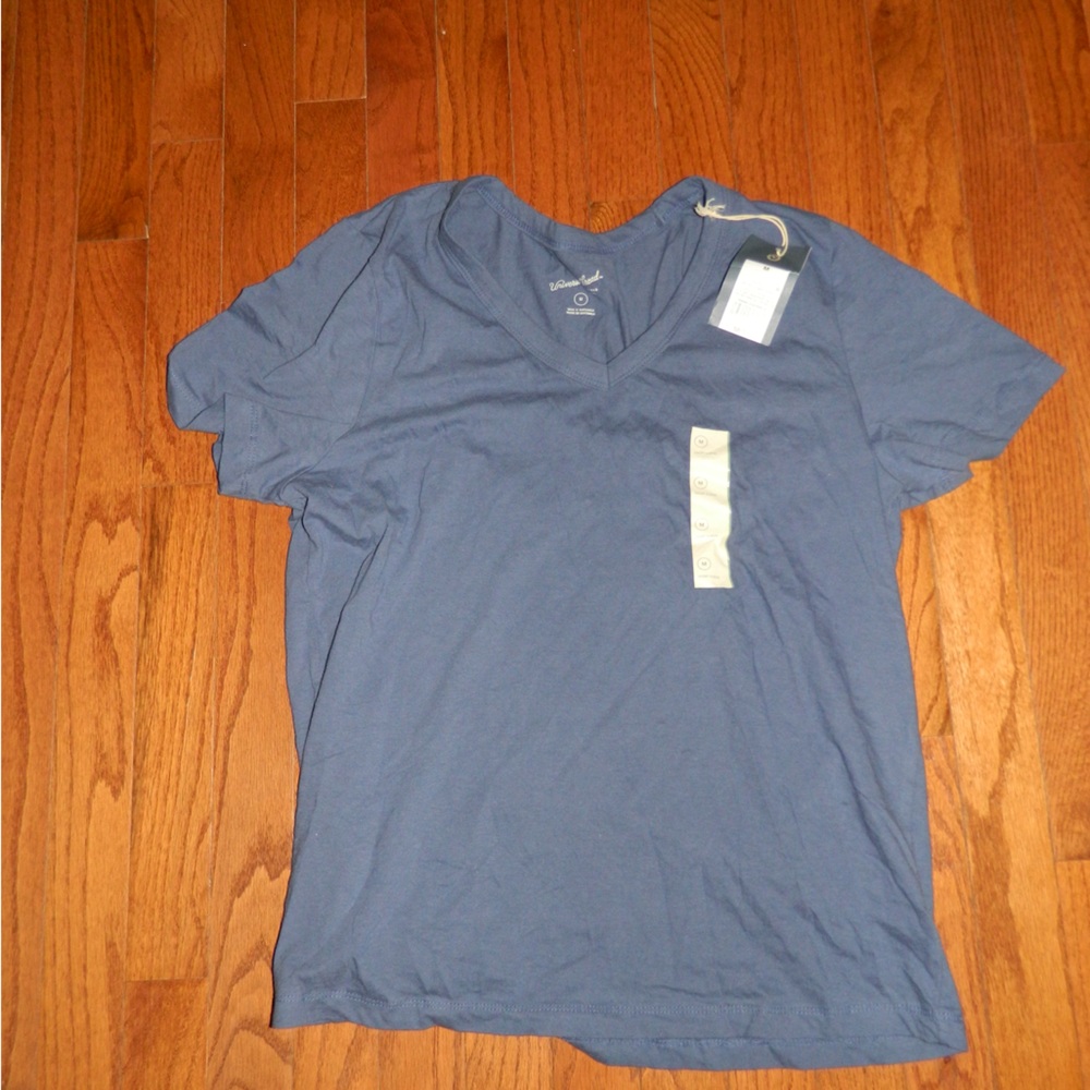 Universal Thread Women's Blue Short Sleeve Tee